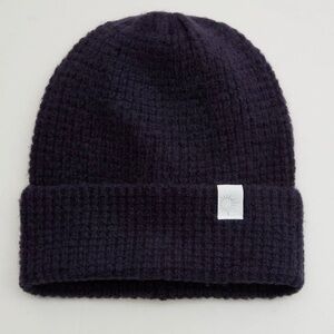 OFFLINE By Aerie Waffle Beanie - Navy - NWT in packaging
